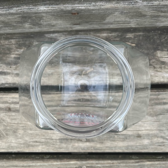 VINTAGE HERSHEY CHOCOLATE DRUGSTORE GLASS CANDY CONTAINER - Picture 5 of 10